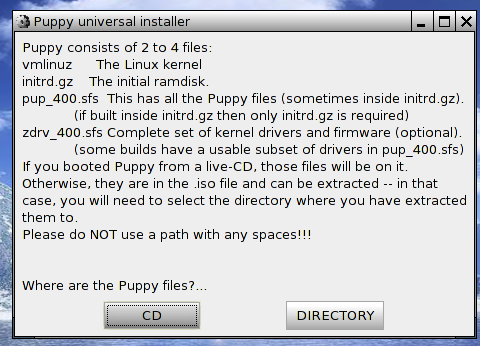 Install Puppy Linux From Live Usb